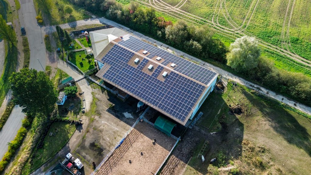 Energiepark Straßburg, Referenz Projekt PV Dachanlage