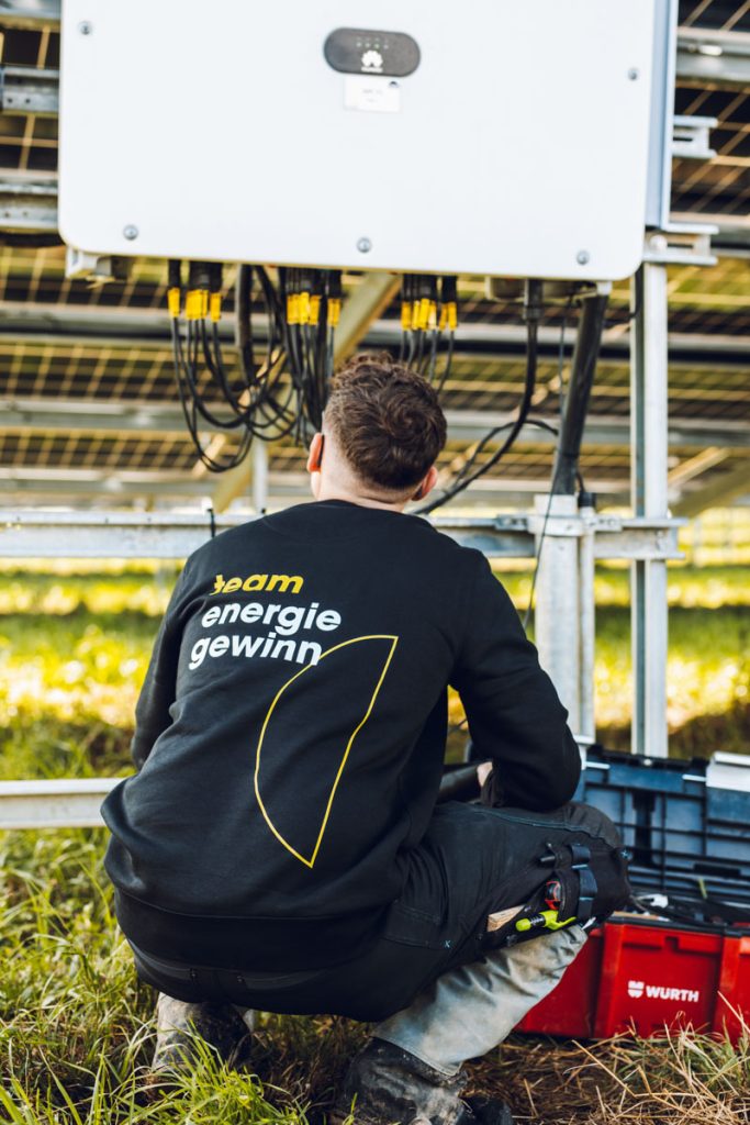 Betreuung durch Wartung, Instandhaltung und Monitoring von PV-Anlagen