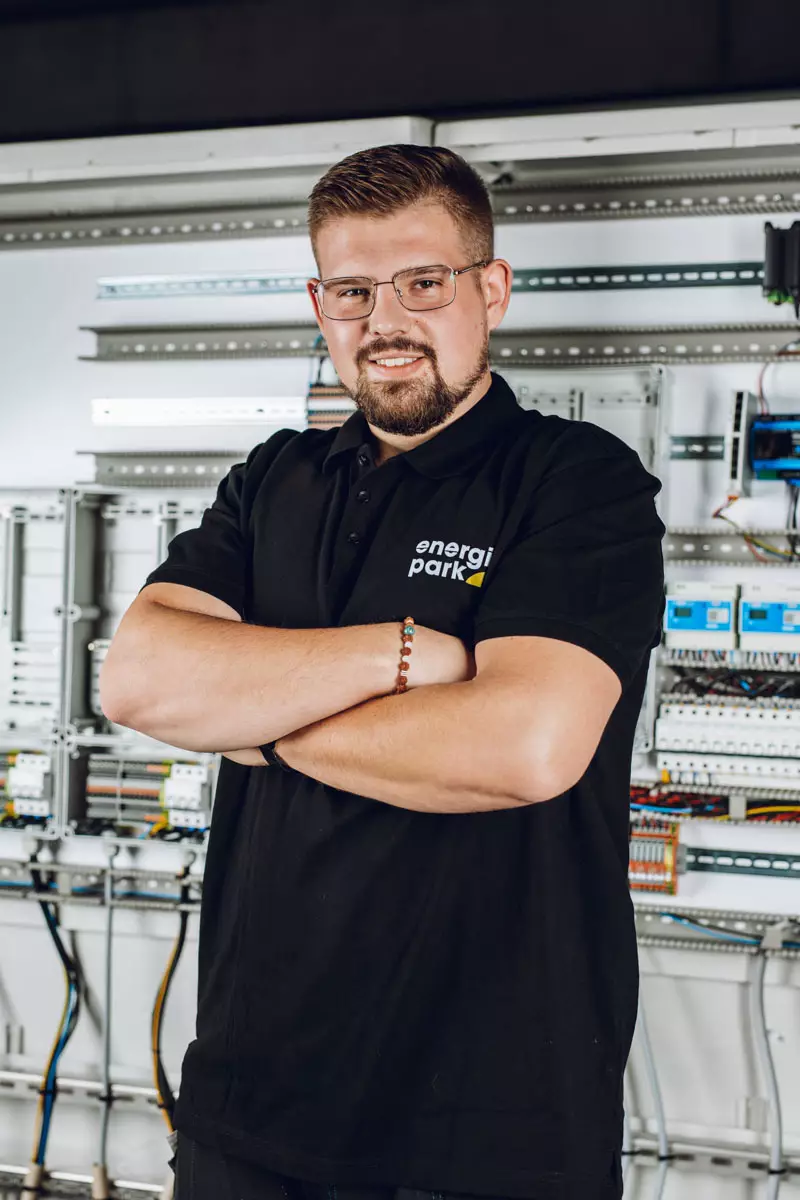 Ivo Dobner, Elektriker bei Energiepark Ulm